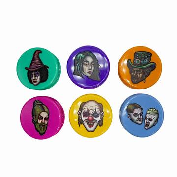 Dichavador Acrílico Lion Rolling Circus 62 mm (Estampas Sortidas)