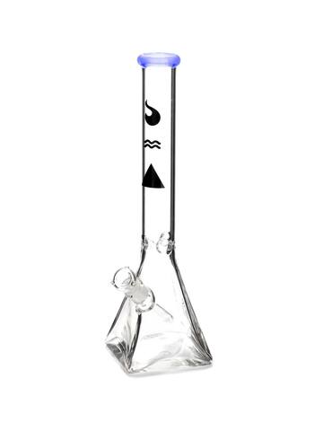 Glass Ice Bong 5 mm - Azul
