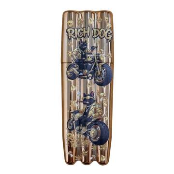 Mrb028 Tubete/Moco Triplo Dourado