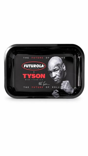 Bandeja de Metal Futurola Mike Tyson Média