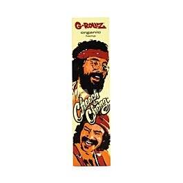 Seda G-Rollz Cheech & Chong Organic Hemp King Size C/ Piteiras e Pilão