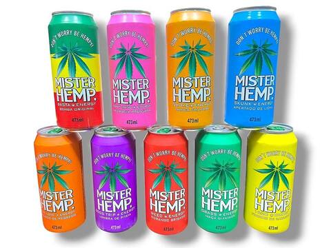 Energetico Mister Hemp Sabores – Unnix Grow