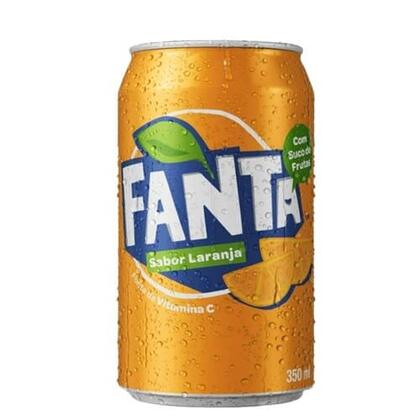 Refrigerante fanta laranja lata 350ml — Bebidas na Ton Sushi