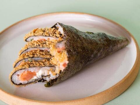 Temaki Hot Philadelphia – Ton Sushi, Vila Valqueire