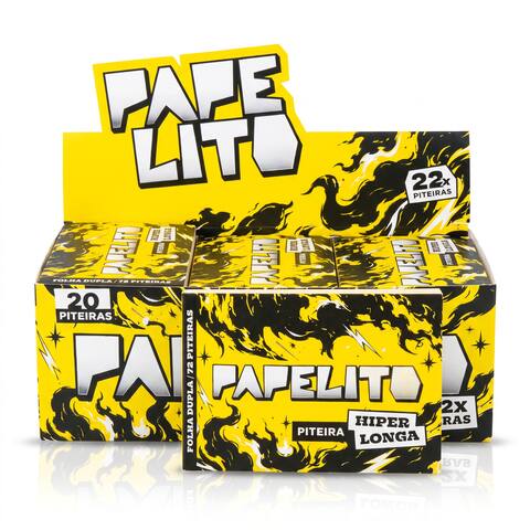 Piteira de Papel Hiper Longa Papelito – PurpleFly