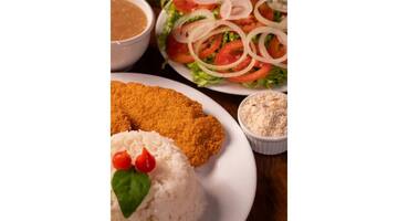 Marmitex de Frango à Milanesa M