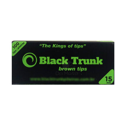 Piteira de Papel Black Trunk Brown Tips 15mm