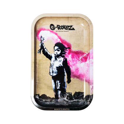 Bandeja de Metal G-Rollz Torch Boy Médio — Bandeja para Bolar na Da Mata