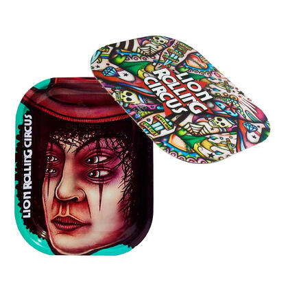 Kit de Tampa de Imã p/ Bandeja Pequena Lion Rolling Circus — Bandejas na Da Mata