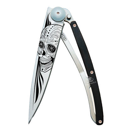 Canivete Deejo 37g Latino Skull — Canivetes na Da Mata