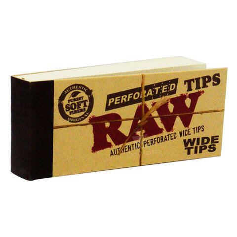 Piteira Raw Perforated Wide Tips – Da Mata