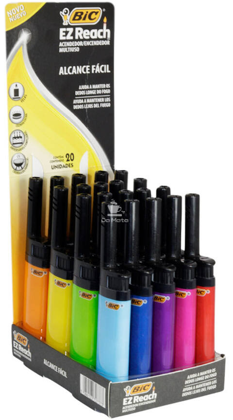 Caixa de Isqueiro Bic EZ Reach – Da Mata