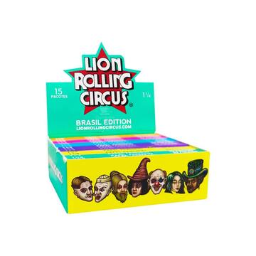 Caixa de Seda Lion Rolling Circus Brasil Edition 1 1/4