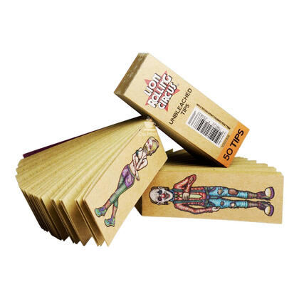 Piteira de Papel Lion Rolling Circus Unbleached Big Smoke