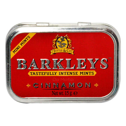 Pastilha Importada Barkleys Cinnamon 15g — Balas na Da Mata
