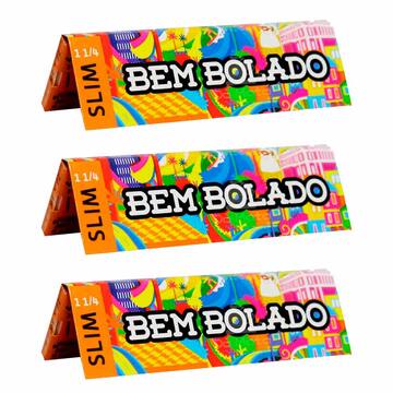 Kit 3 Sedas Bem Bolado Slim 1 1/4