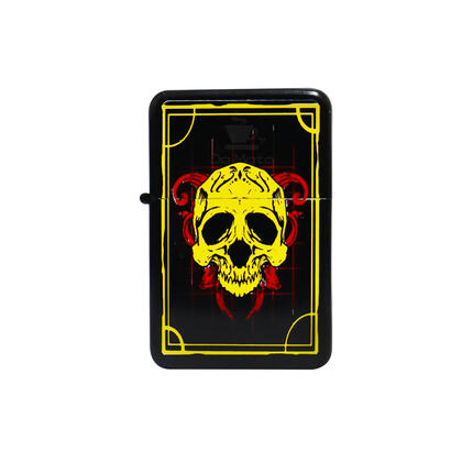 Isqueiro Clássico Skull Twirl — Isqueiro Clássico na Da Mata