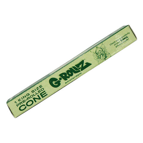 Cone G-Rollz King Size Green Paper – Da Mata