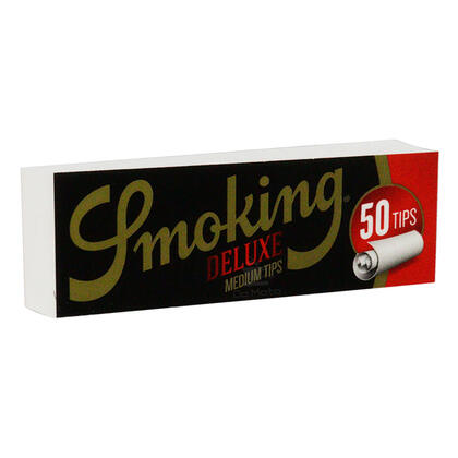 Piteira Smoking Deluxe Medium 50 folhas — Sedas na Da Mata