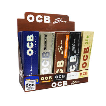 Caixa de Seda Ocb Mix King Size - 50 Unidades