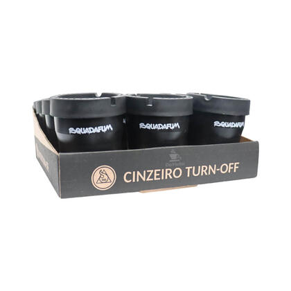 Caixa de Cinzeiro Turn Off Squadafum — Cinzeiros na Da Mata