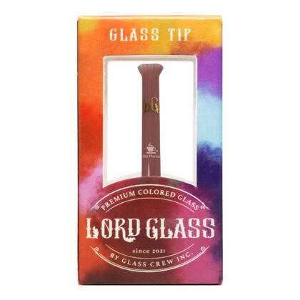 Piteira de Vidro Lord Glass Colors Bege