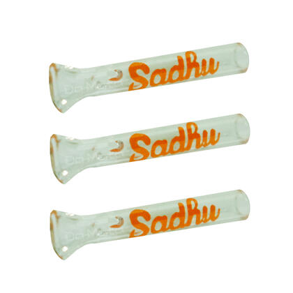 Kit 3 Piteiras de Vidro Sadhu 5mm