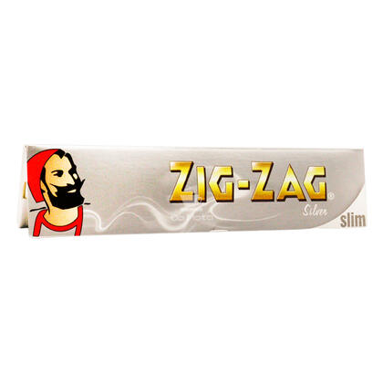 Seda Zig-Zag Silver Slim — Sedas na Da Mata