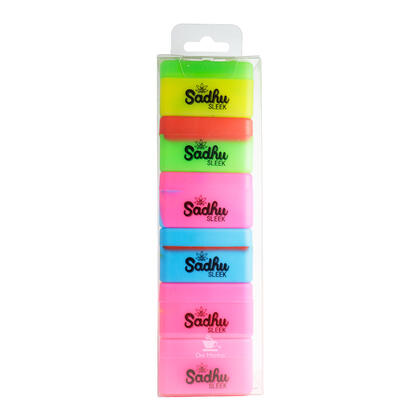 Caixa de Slick Sadhu de Silicone Lego Colors 26ml — Container Slick na Da Mata
