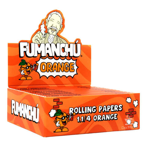 Caixa de Seda Fumanchú 1 1/4 Orange – Da Mata