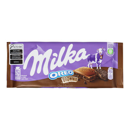 Chocolate Importado Milka Oreo Brownie 100g — Chocolates na Da Mata