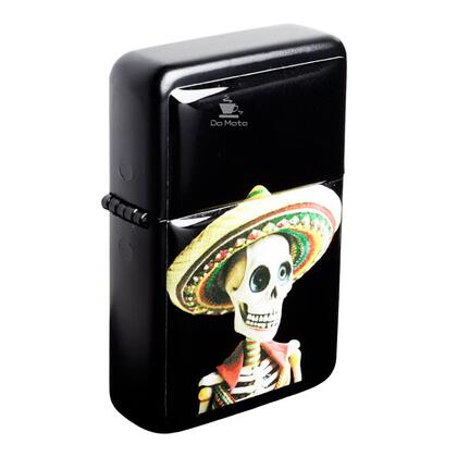 Maçarico Hit Premium Metal Skull — Isqueiro maçarico na Da Mata