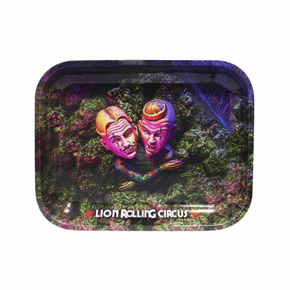 Bandeja Lion Rolling Circus Silverfuck & Jellybelly — Bandeja para Bolar na Da Mata