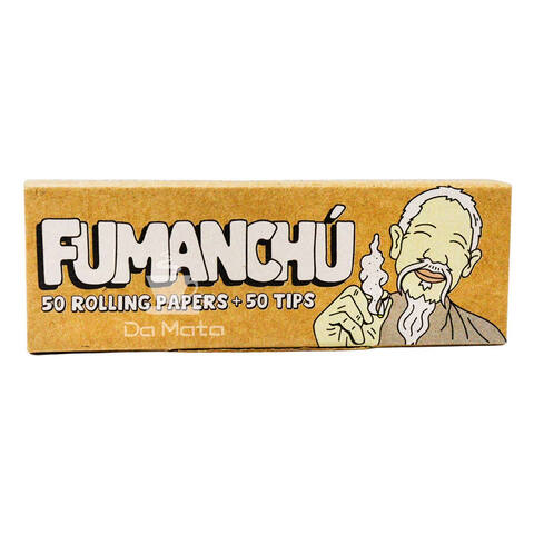 Seda Fumanchú Brown 1 1/4 + Piteira – Da Mata