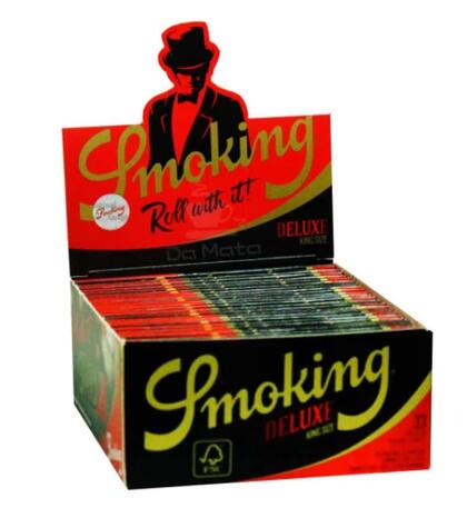 Caixa de Seda Smoking Deluxe King Size