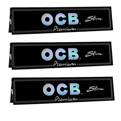 Kit com 3 Sedas OCB Premium King Size