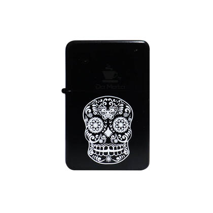 Isqueiro Clássico Mexican Skull Crazy — Isqueiro Clássico na Da Mata