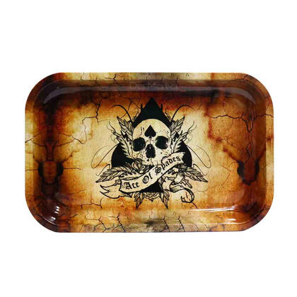 Bandeja de Metal Média Ace of Spades — Bandejas na Da Mata