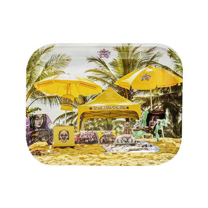 Bandeja Lion Rolling Circus Praia — Bandeja para Bolar na Da Mata