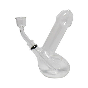 Bong de Vidro Erótico Pequeno