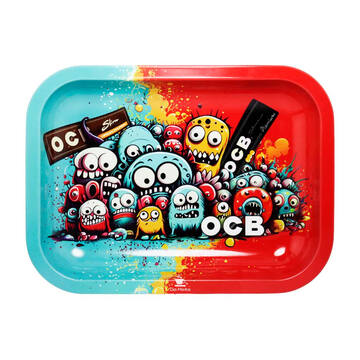 Bandeja de Metal OCB Mini com Tampa Magnética