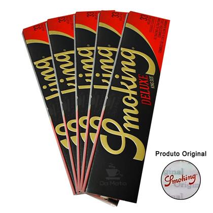 Seda Smoking Deluxe Kit com 5 unidades — Sedas na Da Mata