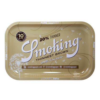 Bandeja Smoking Thinnest Brown Grande — Bandeja para Bolar na Da Mata