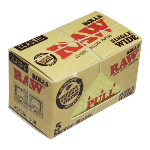 Seda de Rolo RAW Rolls Single Wide – Unnix Grow