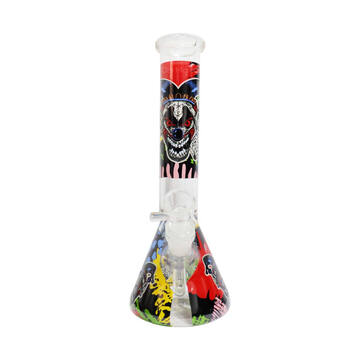 Bong de Vidro Joker Smoker Médio