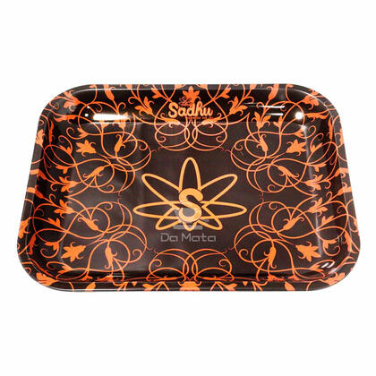 Bandeja de Metal Sadhu Grande — Bandeja para Bolar na Da Mata