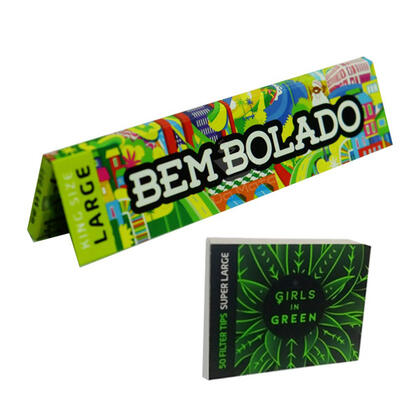 Rappi Kit Seda Bem Bolado Large King Size + Piteira de Papel Girls In Green Large