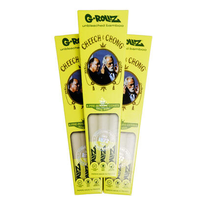 Cone G-Rollz King Size Unbleached Bamboo — Seda Cone na Da Mata