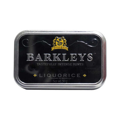 Pastilha Importada Barkleys Liquorice — Balas na Da Mata