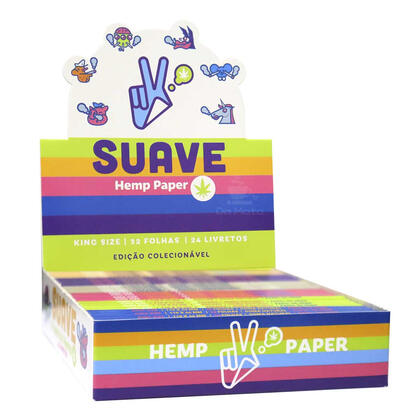 Caixa de Seda Suave Hemp Paper King Size